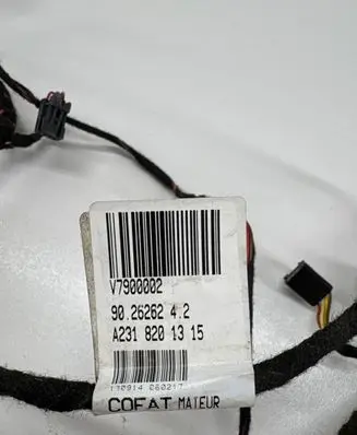 Mercedes-Benz C AMG W205 Cooling fan wiring A2318201315 902626242 V7900002