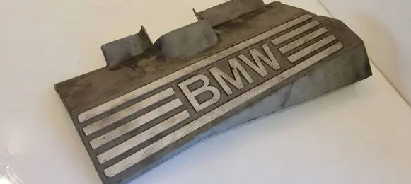 BMW 7 E65 E66 Engine cover (trim) 11127508777