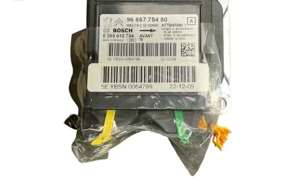 Peugeot 5008 Airbag control unit/module 9666775480 0285010704
