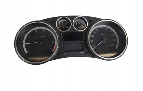 Peugeot 308 Speedometer (instrument cluster) 9665107380