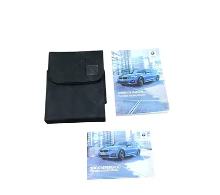 BMW 3 G20 G21 Owners service history hand book 