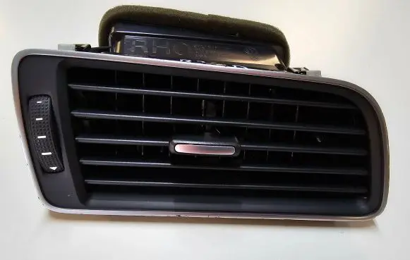 Dashboard side air vent grill/cover trim