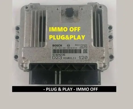 Fiat Ducato Engine control unit/module ECU 51824236 0281014209 41U61L11