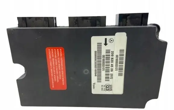 Mercedes-Benz CLK A209 C209 Convertible roof control unit A2098204526