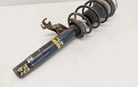 Front shock absorber with coil spring