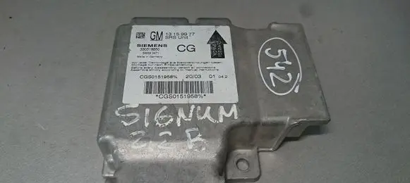 Opel Signum Airbag control unit/module 13159977