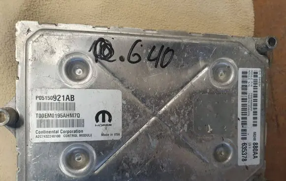 Fiat Freemont Gearbox control unit/module P05150921AB