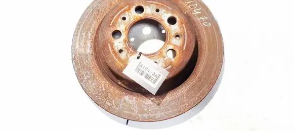 Volvo S60 Rear brake disc neventiliuojamas