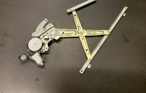 Peugeot 4007 Front door window regulator with motor 00512 801240
