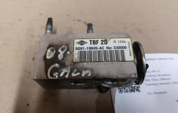 Ford Galaxy Air conditioning (A/C) expansion valve 6G9119849AC R134A