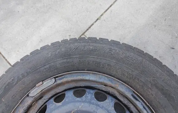 Opel Corsa D R13 spare wheel 17570R13