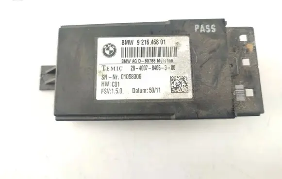 BMW M5 Trunk lid opening control unit 
