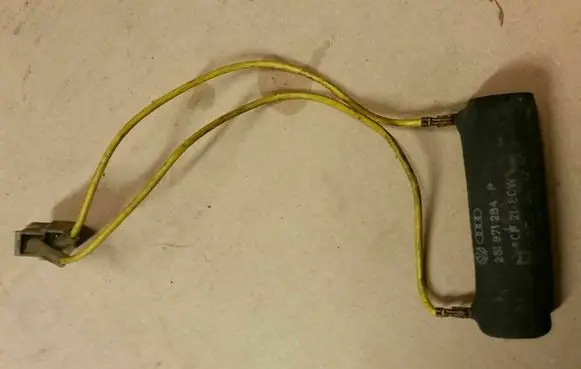 Volkswagen Scirocco Heater blower motor/fan resistor 251971284P