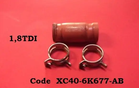 Ford Focus Turbo turbocharger oiling pipe/hose XC406K677AB