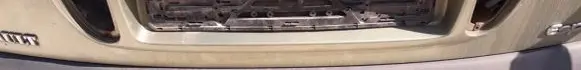 Trunk door license plate light bar