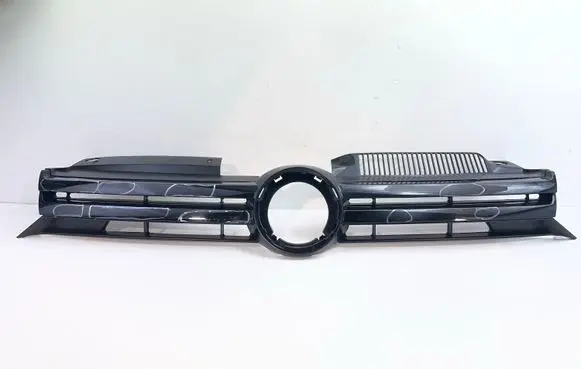 Volkswagen Golf VI Front bumper upper radiator grill 5863514 5K0853651AP 5K0853651AJ