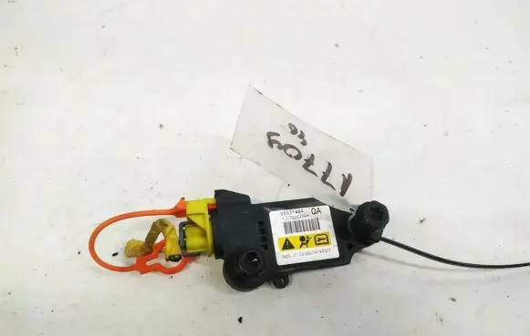 Airbag deployment crash/impact sensor