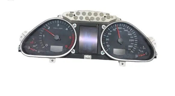 Audi A6 S6 C6 4F Speedometer (instrument cluster) 4F0920901C 4F0910900C
