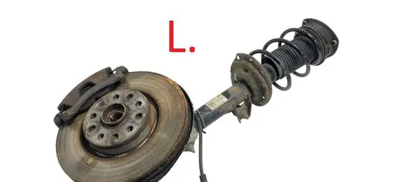 Volkswagen PASSAT B8 Front wheel hub spindle knuckle 3Q0413031BN 42258 5Q0407253A
