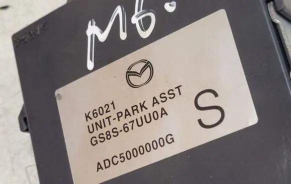 Mazda 6 Parking PDC control unit/module K6021 GS8S67UU0A ADC5000000G