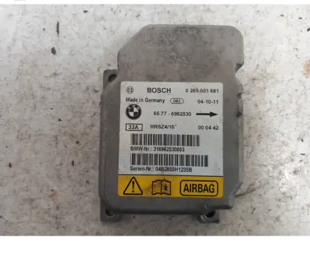 BMW X5 E53 Airbag control unit/module 65776962530 0285001681 316962530003