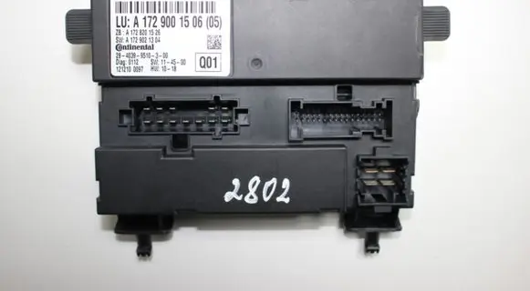 Mercedes-Benz SLK R172 Convertible roof control unit A1729001506