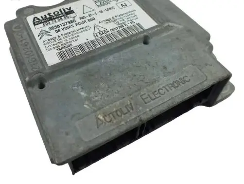 Citroen C4 I Airbag control unit/module 9658137980 603725800