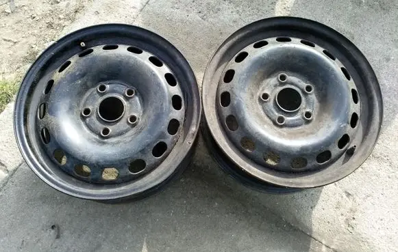 Audi A6 S6 C4 4A R15 steel rim 4A0601025J