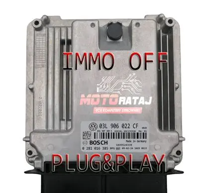 Volkswagen Transporter - Caravelle T5 Engine control unit/module ECU 03L906022CF 0281016385