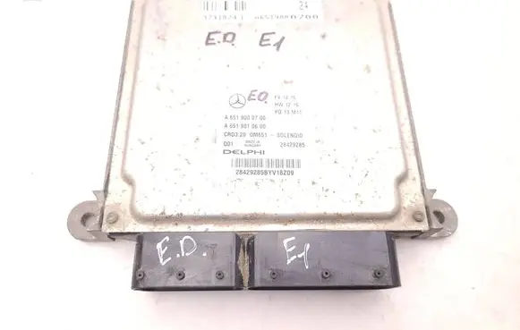 Mercedes-Benz Sprinter W906 Engine control unit/module A6519000700 A6519010600 37418241