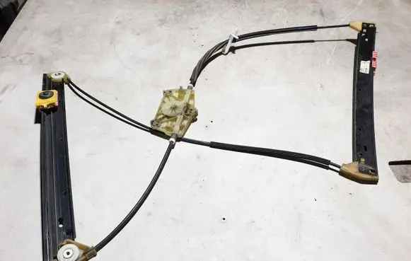 Audi A6 Allroad C6 Front window lifting mechanism without motor 4F0837462D