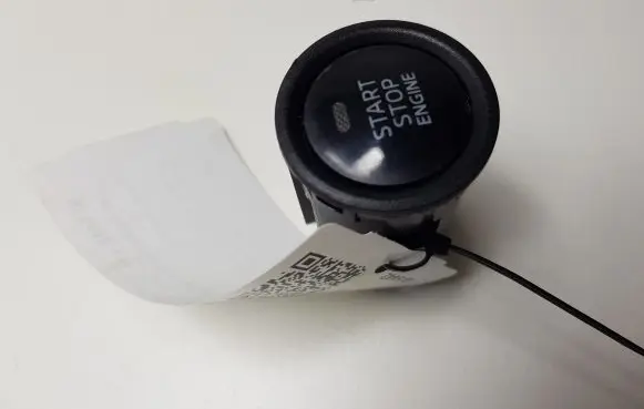 Engine start stop button switch