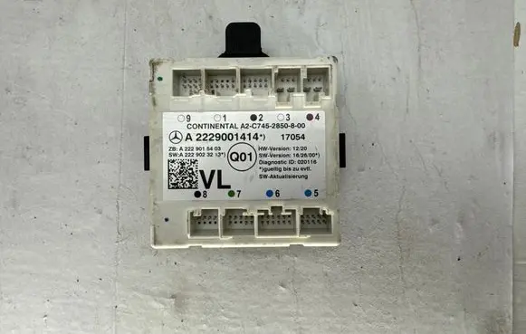 Mercedes-Benz S W222 Door control unit/module A2229001414 A2229015403