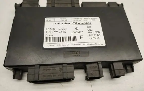 Mercedes-Benz CLS C219 Seat control module A2118704785