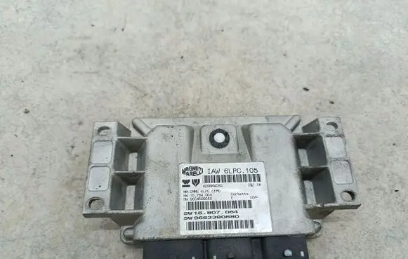 Peugeot 207 Engine control unit/module ECU 9663380880