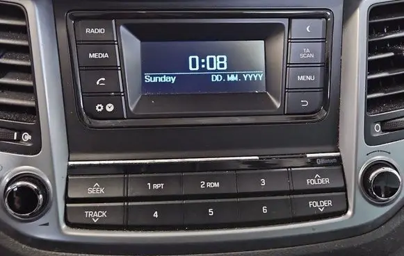 Hyundai Tucson TL Radio/CD/DVD/GPS head unit 96170-D70104X IMPRK1467516