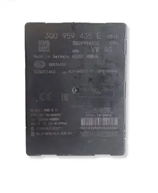 Skoda Superb B8 (3V) Keyless (KESSY) go control unit/module 3Q0959435E 5ZA011460