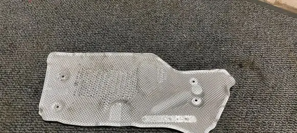 Heat shield in engine bay