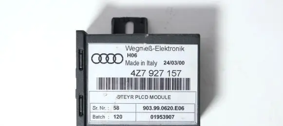 Audi A6 S6 C5 4B Gearbox control unit/module 4Z7927157