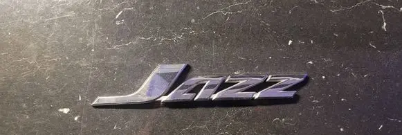Honda Jazz Rear door emblem/model letters 