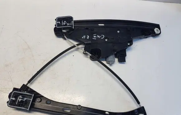 Citroen C4 III e-C4 Front door window regulator with motor 9832841580