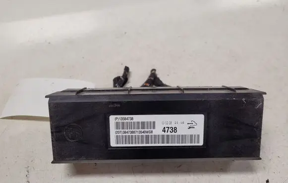 Opel Insignia A Air conditioning/heating control unit 13584738 3847388713540WG8