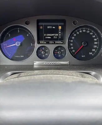 Volkswagen Phaeton Speedometer (instrument cluster) 0263619304 20210000 3D0920882F