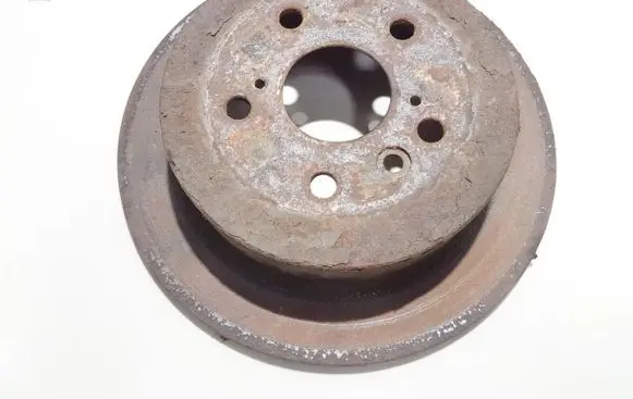Toyota Avensis Verso Rear brake disc neventiliuojamas