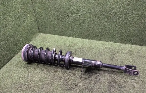 Front shock absorber with coil spring