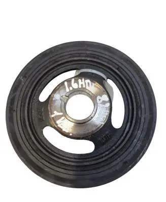 Peugeot 5008 Crankshaft pulley 9654961080
