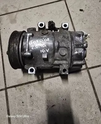 Ford Kuga I Air conditioning (A/C) compressor (pump) 3M5H19D629HC SD7V16 9107811424
