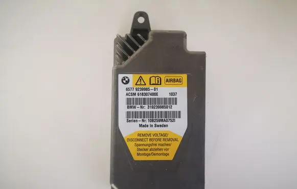 BMW 5 F10 F11 Airbag control unit/module 9239985 618307400E 319239985012