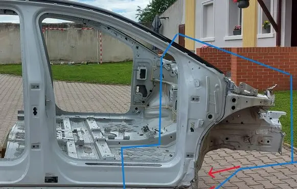 Volkswagen ID.5 Front side member