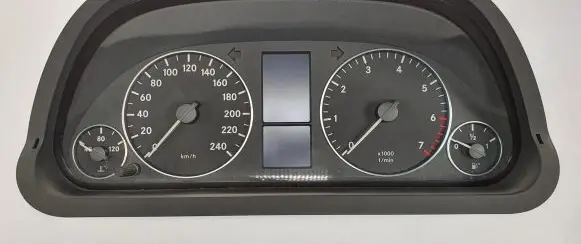 Mercedes-Benz A W169 Speedometer (instrument cluster) A1694400211